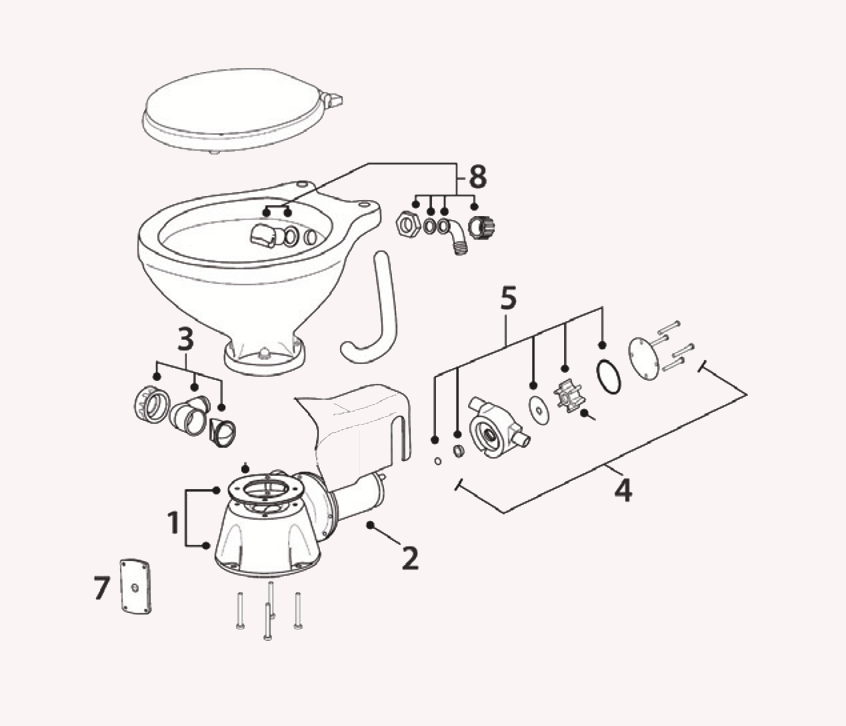 Talamex Elektro Toilette