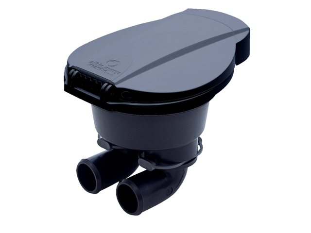 Albin Manuelle Bilgepumpe Flush Mount Black