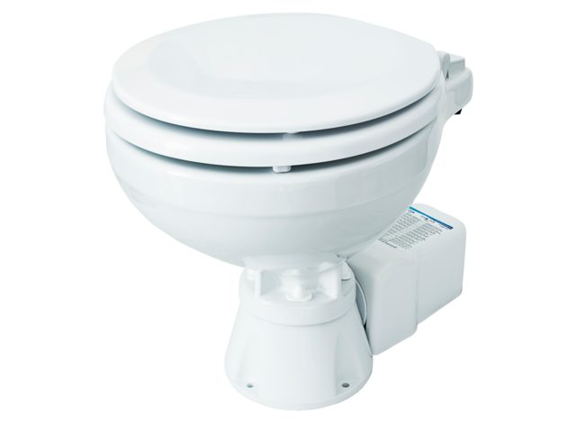 Albin Marine Toilette Silent kompakt 12V