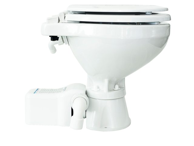 Albin Marine Toilette Silent kompakt 12V