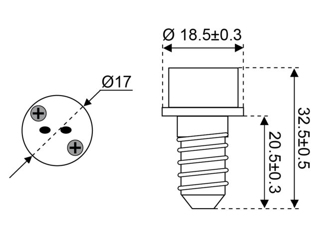 Adapter E14 nach G4/GU5.3/GY6.25  (º)