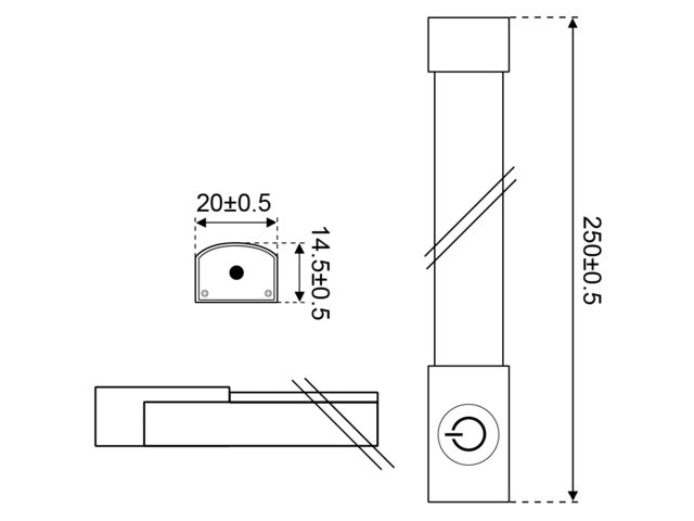 S-LED 45 12-14V Streifen