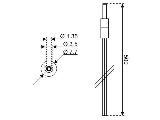 Kabel 50cm für LED-Streifen