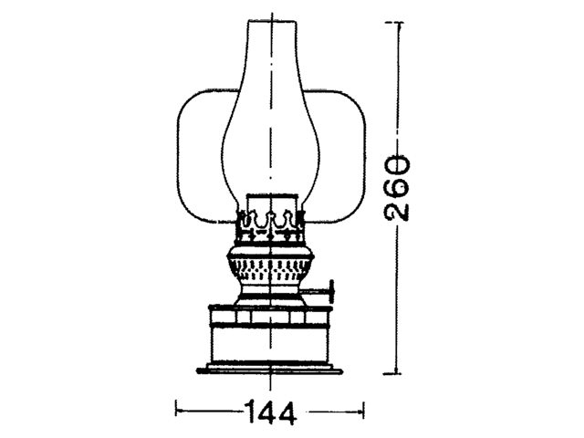 Pantrylampe 8877/0 150mm