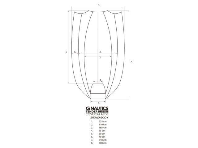 Tender Persenning XL (320-380cm)