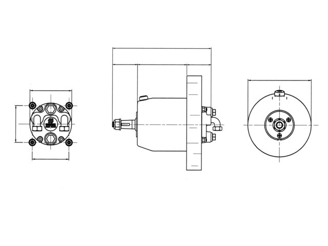 UP28F Hydraulik-Steuerpumpe