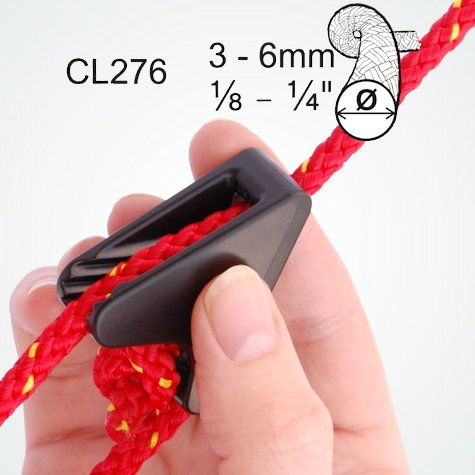 Clamcleat CL276R 3 - 6mm Nylon schwarz 4 Stk. Info