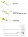 Teleflex/Ultraflex Bootssteuerung bis 55 PS -  05 Fuss / 153 cm