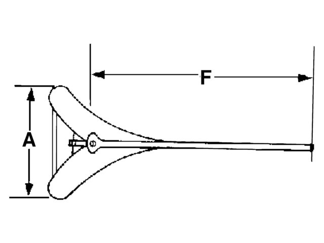 Talamex Pflugscharanker 7kg Maße 1