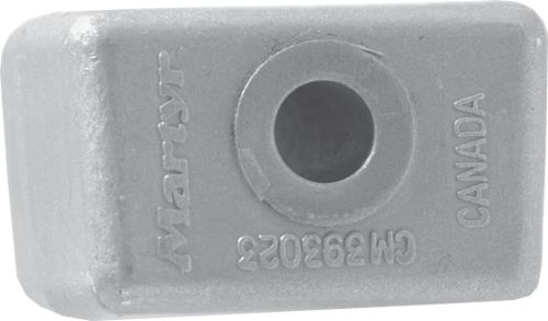 Aluminium anode OMC-Johnson-Evinrude Block V4/V6