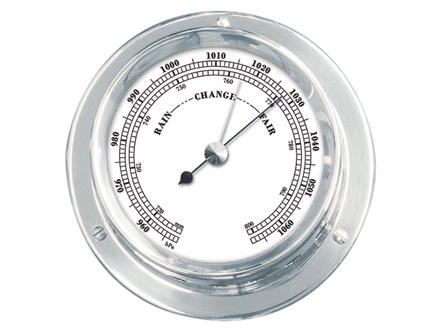 Talamex Barometer Ø 110mm verchromt