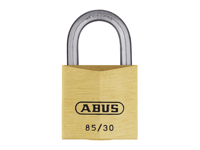 Abus Vorhängeschloss Messing 50mm