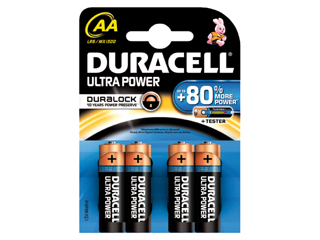 Duracell Ultra MX1500 AA 4-Pack