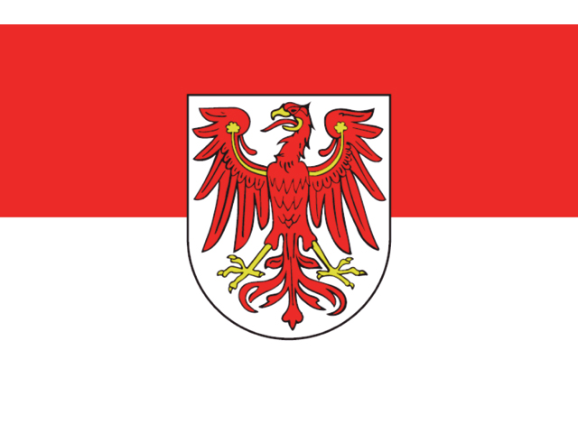 Flagge Brandenburg 30x45cm