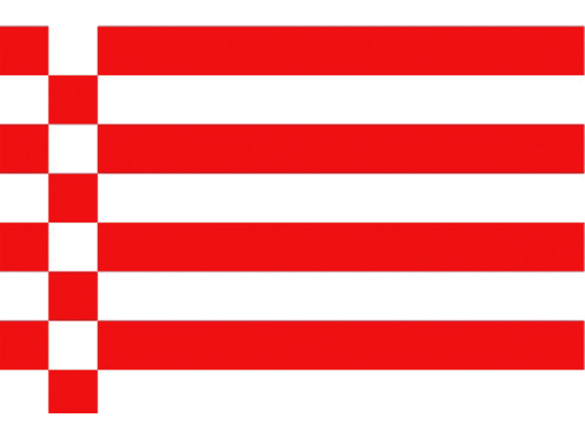 Flagge Bremen 20x30cm