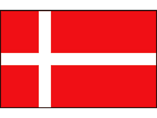 Flagge Dänemark 30x45cm