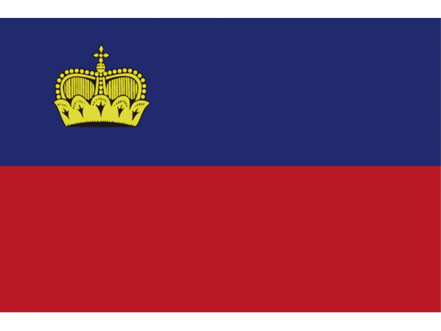 Flagge Liechtenstein 30x45cm