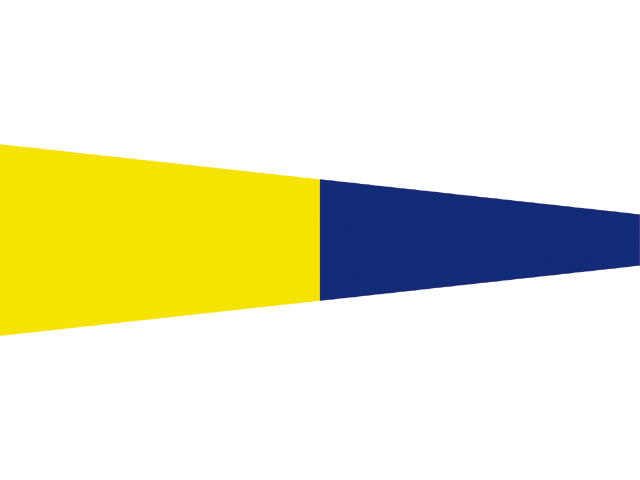 Flagge Signal 5 30x36cm