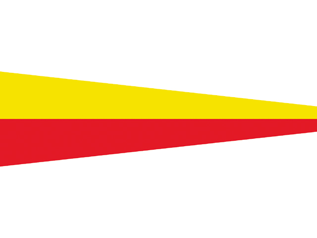 Flagge Signal 7 30x36cm