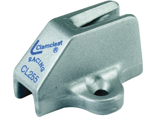 Clamcleat CL255 mit Leitöse 3 - 6mm Aluminium