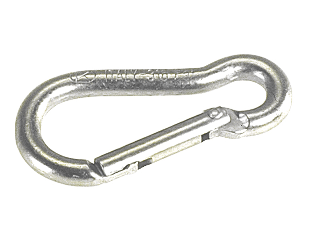 Kong 10 x 103 mm BL 1200 daN Karabiner mit Knick Edelstahl