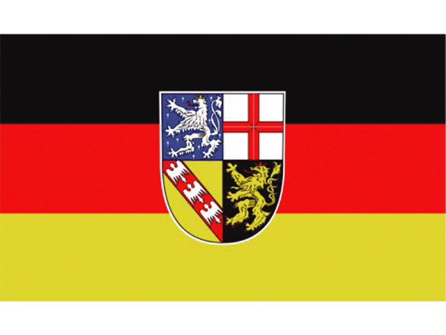 Flagge Saarland 20x30cm