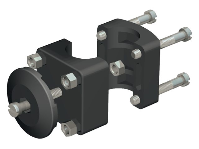 Nawa Relingbefestigung für Ø 30 mm Rohr