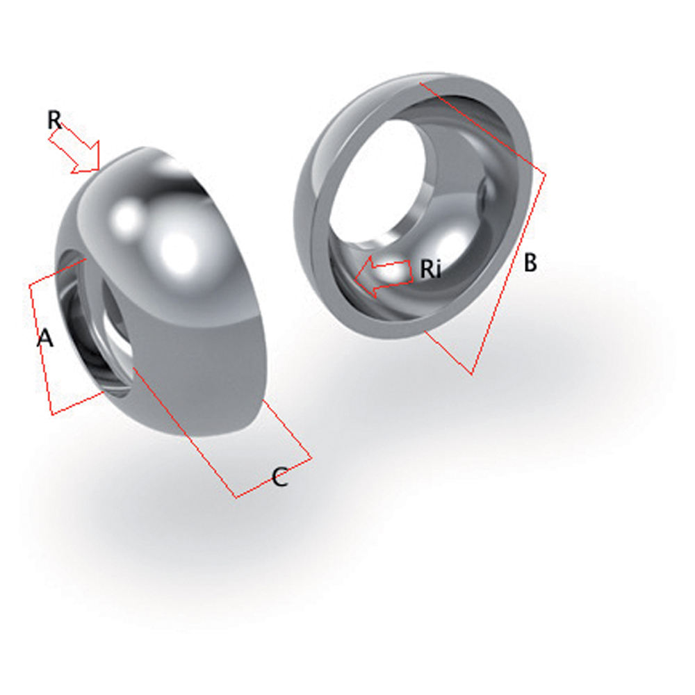 OS Scheibe für Ballterminal 13 mm