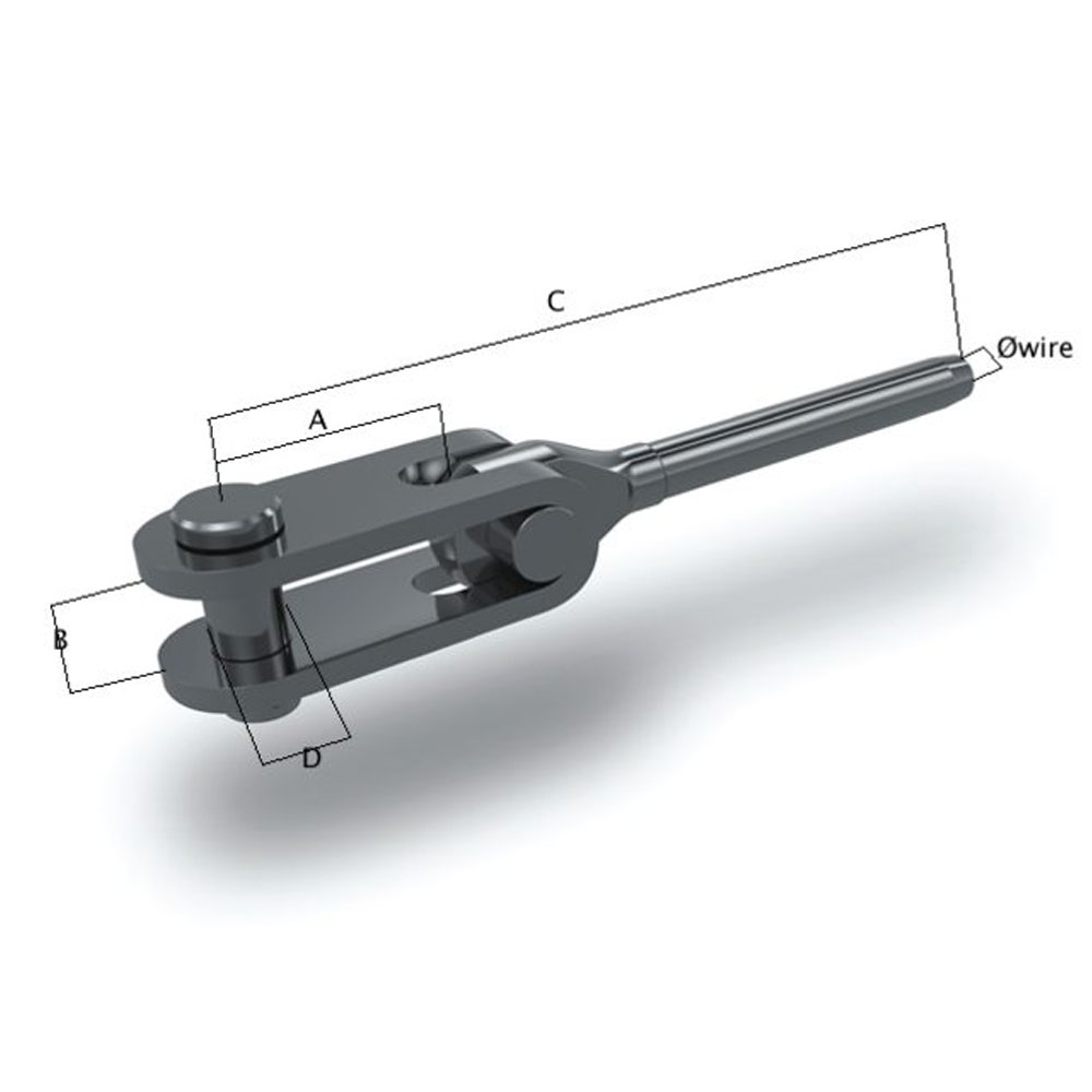 OS Toggle Terminal für Draht Ø 6 mm