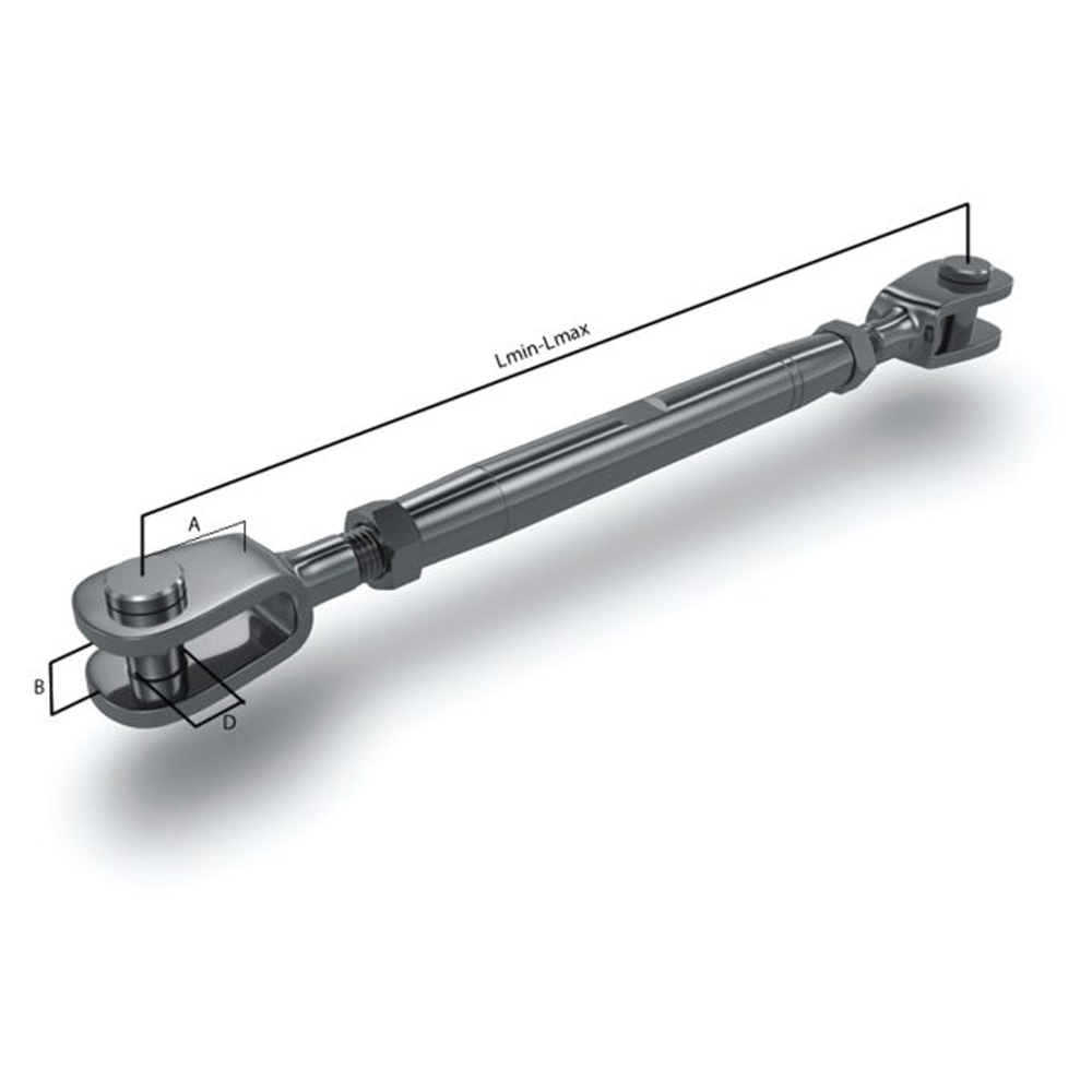 OS Wantenspanner Gabel / Gabel mit M10 Gewinde