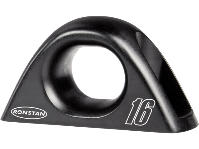 Ronstan RF8091-16 Schotauge / Ropeglide Fairlead Schwarz 16mm