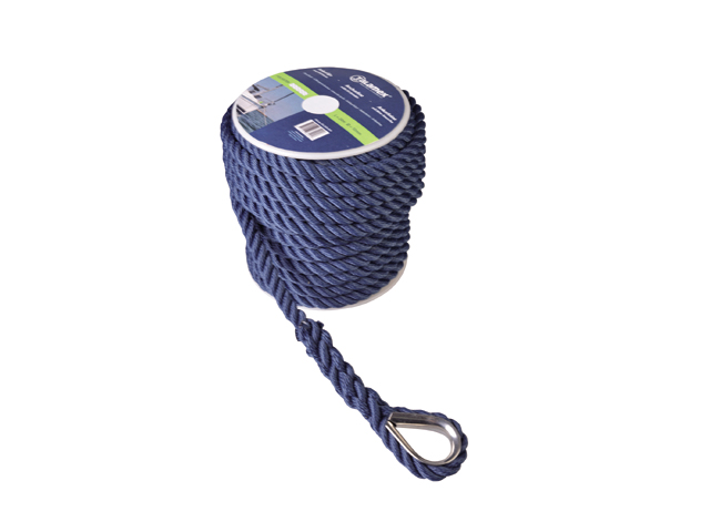 Talamex Ankerleine Ø 10mm x 20m navy Polyester