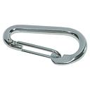 Talamex 6 x 60 mm Karabiner mit Drahtschnapper Edelstahl