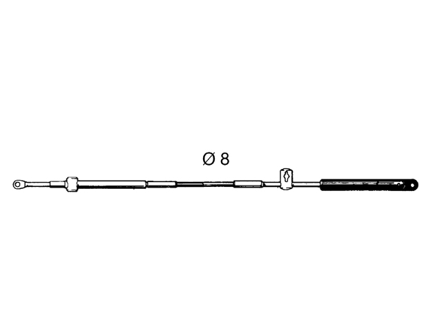 UF Schaltkabel Mach5 12ft 3,66m