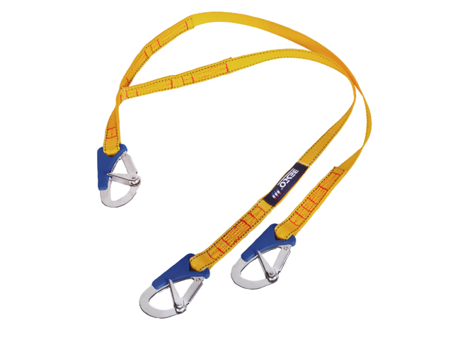 Besto Lifeleine / Rettungsleine mit 3 Double Action Karabiner