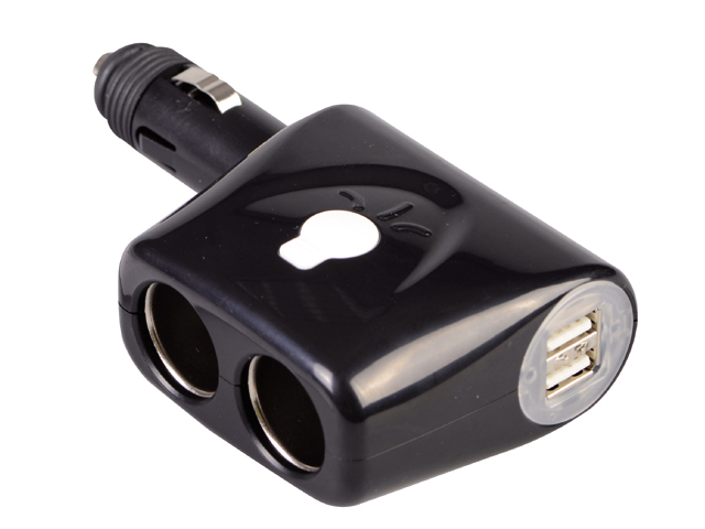 Lade-Adapter 1<2 und 2xUSB 12V