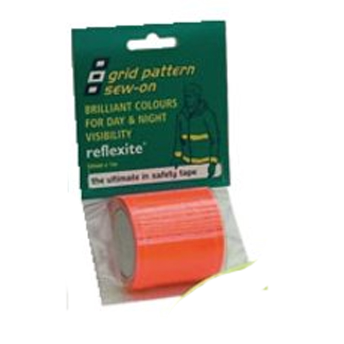 PSP Marine Tapes Reflektierendes Tape Rot-Orange 50 mm x 1 m