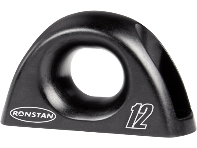 Ronstan RF8091-12 Schotauge / Ropeglide Fairlead Schwarz 12mm