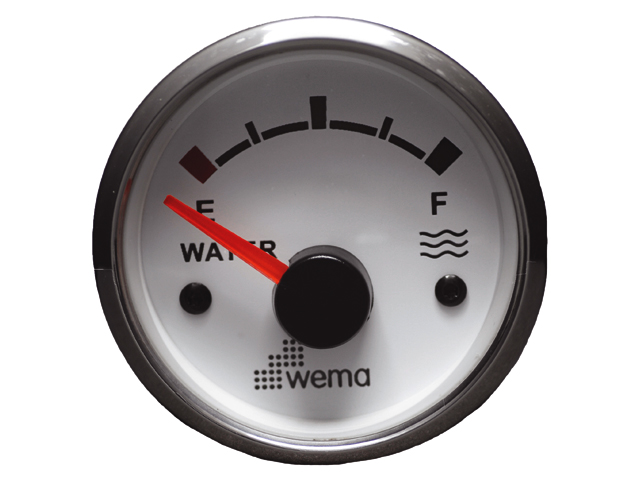 Wema Serie Silber Wasser 12/24V weiß