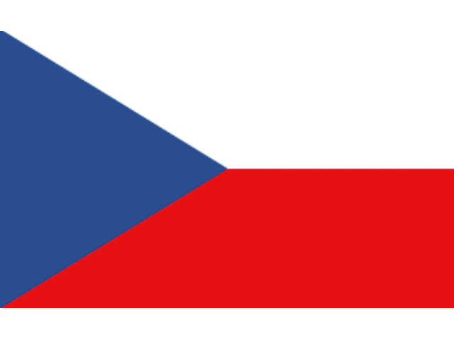 Flagge Tschechien 30x45cm