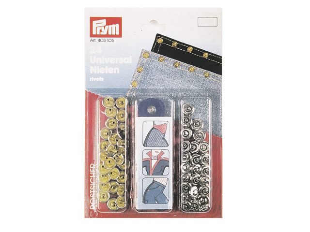 Prym 403105 Nieten universal 24 Stück