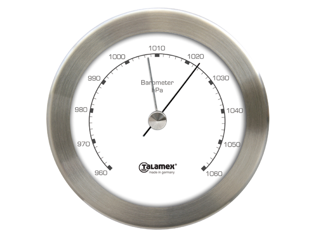 Barometer 100mm Edelstahl