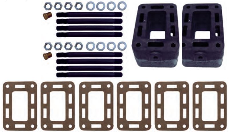 Mercruiser Riserkit / Erhöhung 3 Zoll (7,62 cm) 61811A4,61811A3