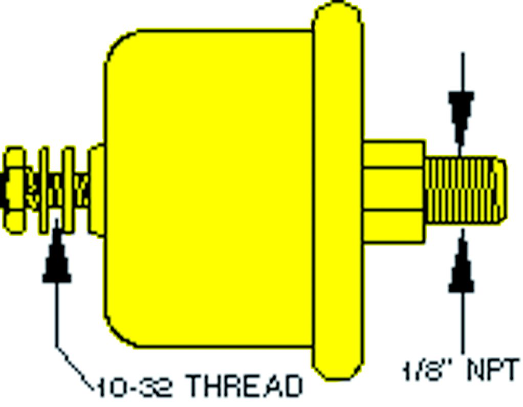 Teleflex Öldruckgeber Code C für 1 Steuerstand 100 PSI