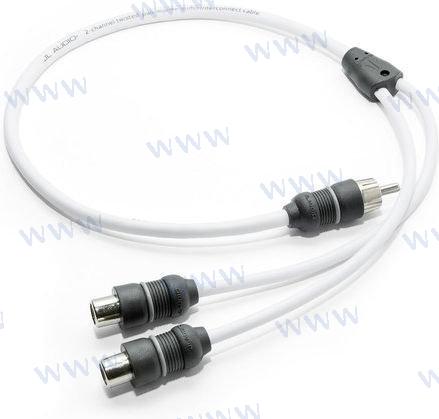 CABLE "Y" ADAPTADOR 1 MACHO A 2 HEMBRA