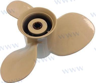 3 Blatt Aluminium Propeller 9 1/4 x11 Zoll