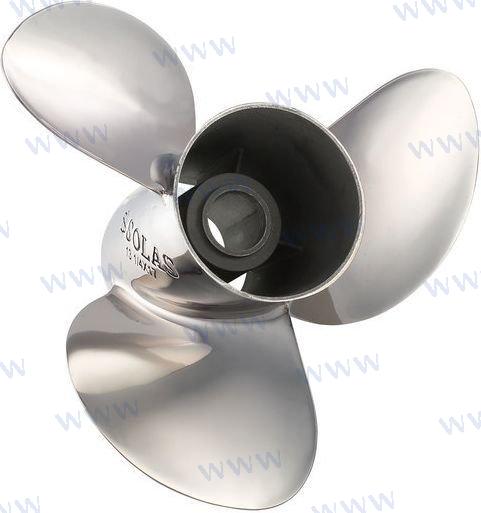 PROPELLER INOX RUBEX NS3-D 13,3X17 RECHT