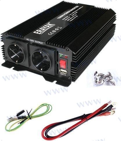 CONVERTIDOR 12V ONDA MODIFICADA 1500W