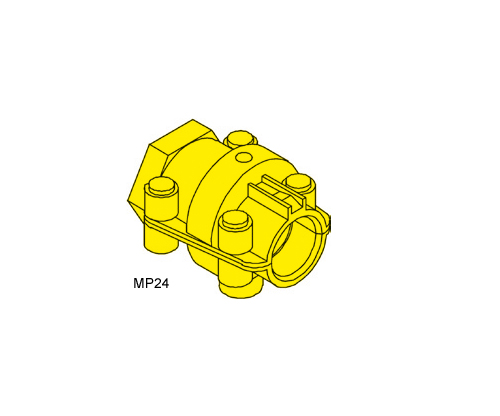 Adapter für Kabel ssc62 für Verlauf über Backboard