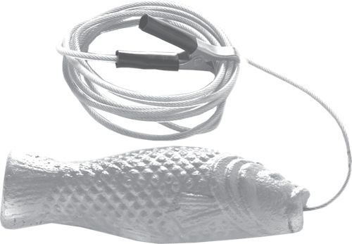 Aluminium anode Kit Grouper; kabel 4,5Mtr